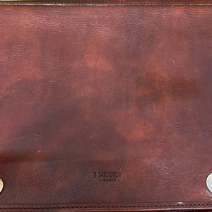 Italian leather briefcase